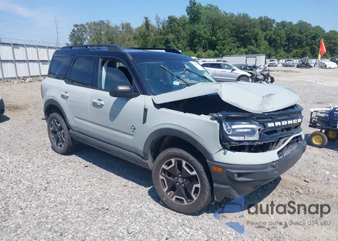 2021 Ford Bronco Sport Outer Banks from USA, damaged, VIN 3FMCR9C69MRB15544